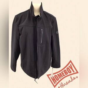 Calvin Klein Black Windbreaker Jacket